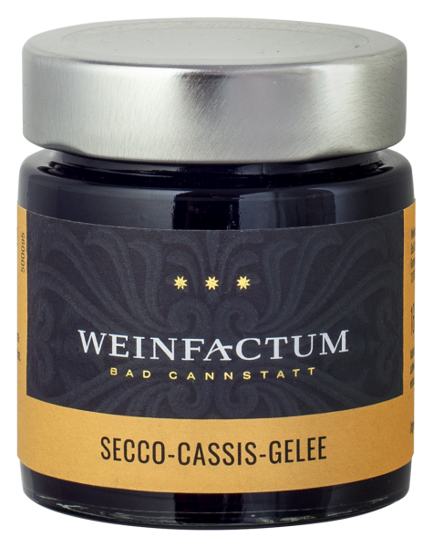 Secco-Cassis Gelee, 165 g